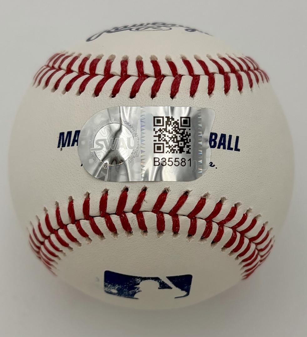 Kevin Costner signed baseball - SWAU COA