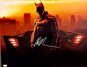 Robert Pattinson signed 16x20 "Batman" - Celebrity Authentics COA