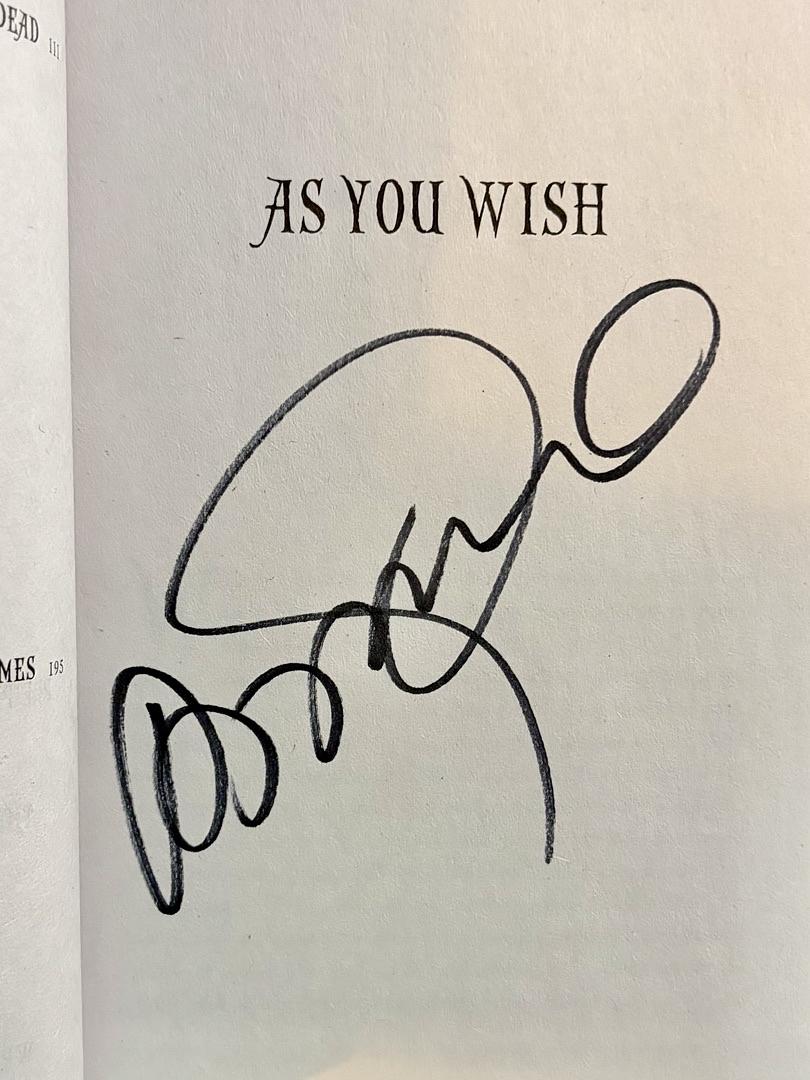 Cary Elwes signed paperback book "As You Wish" - JSA COA