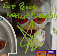 John Cena signed Funko #1237 Peacemaker" w/quote & character name (Suicide Squad) - Official Pix COA