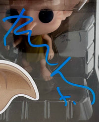Toby Jones Signed Funko Pop #17 Dobby (Harry Potter)  - Beckett COA