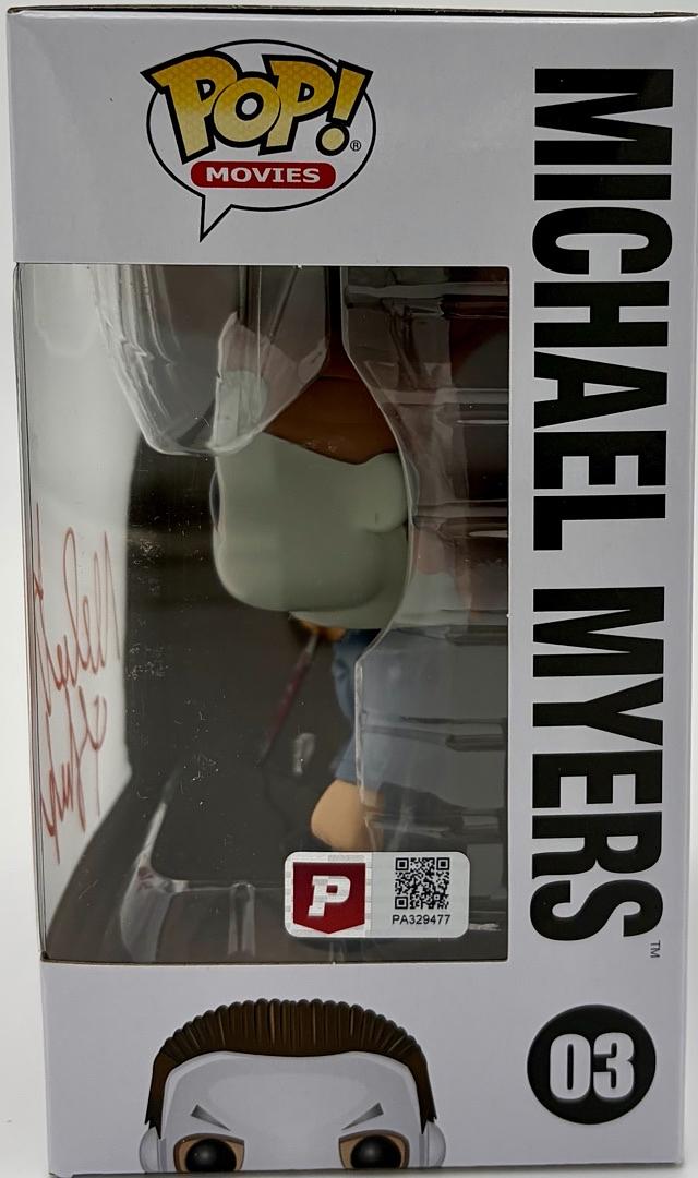 Nick Castle and Tyler Mane Signed Funko #03 "Michael Myers" (Halloween) - Pristine & JSA
