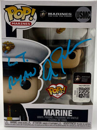 Alec Baldwin signed U.S. Marines Funko (USMC) w/ Lt. Ryan inscription - Beckett COA *RARE*