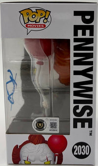 Bill Skarsgard signed "Pennywise" Funko Pop #2030 (It) - Beckett COA