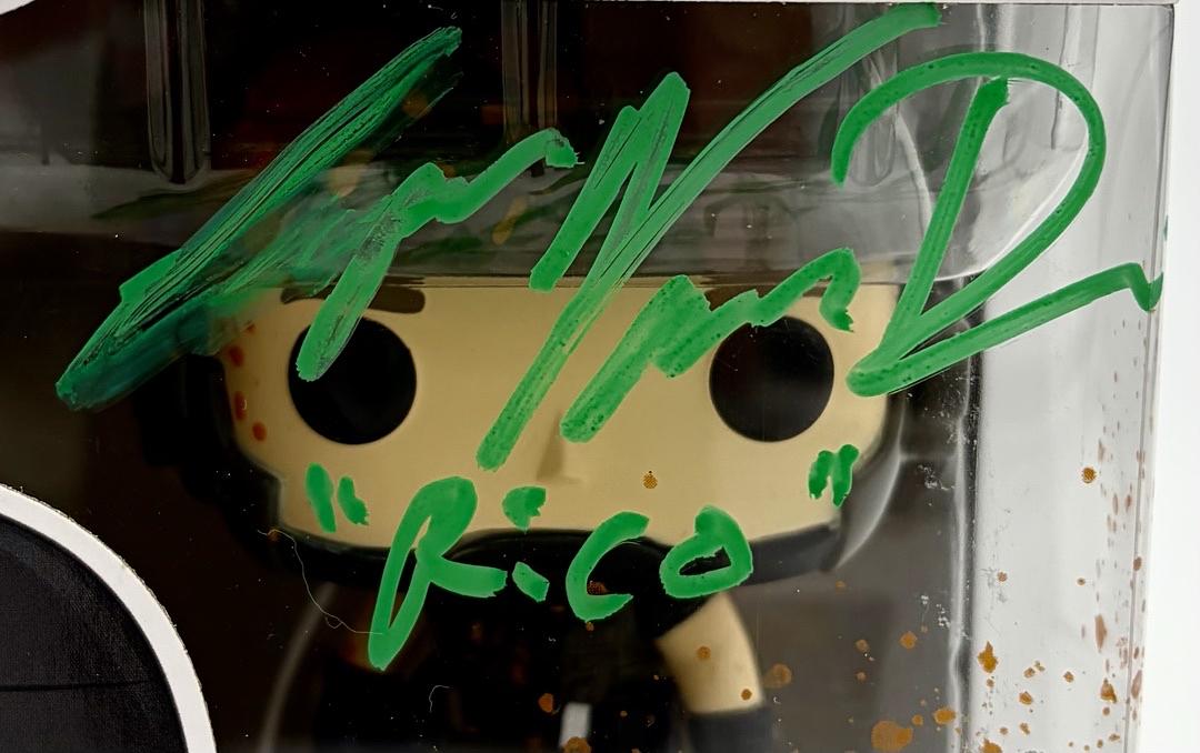 Casper VanDien signed "Johnny Rico" Funko #735 (Starship Troopers) - JSA COA