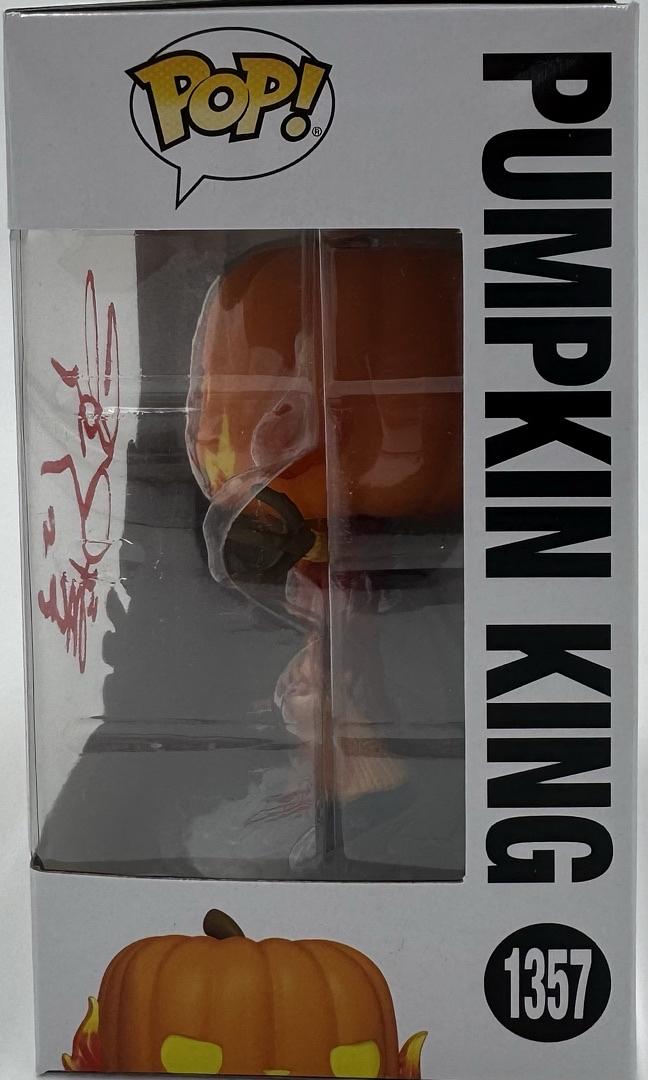Chris Sarandon Signed Funko Pop #1357 (Pumpkin King) w/Inscription - Beckett COA