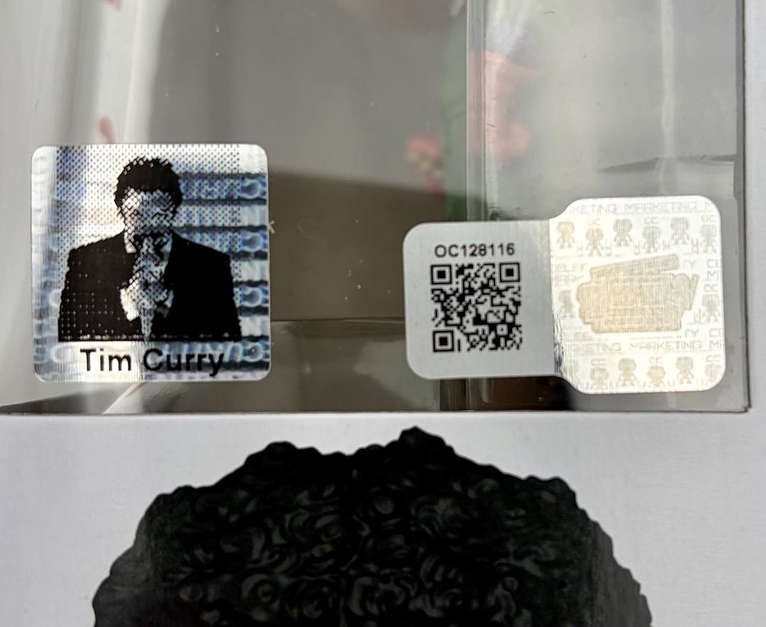 Tim Curry signed Funko #1912 "Frank-N-Furter" (Rocky Horror Picture Show) - OC Celebrity Marketing (Copy) (Copy)