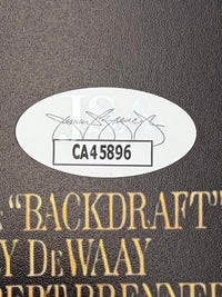 Ron Howard signed 11x17 "Backdraft" mini-poster - JSA COA