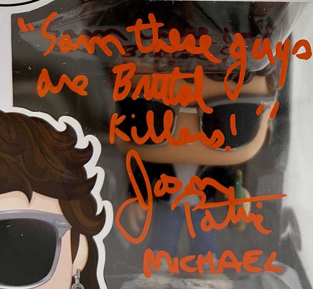 Jason Patric Signed Funko Pop #613 "Michael Emerson" (The Lost Boys)w/ Long Quote - JSA COA