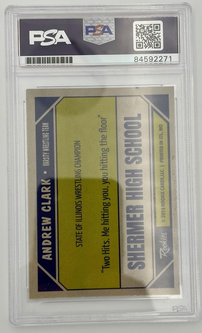 Emilio Estevez Signed Encapsulated Card (The Breakfast Club) - PSA/DNA