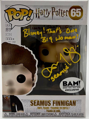 Devon Murray signed Funko Pop #65 "Seamus Finnegan"w/quote (Harry Potter) - ACOA COA