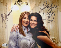 Lorraine Bracco and Angie Harmon signed 8x10 (Rizzoli & Isles) - JSA COA