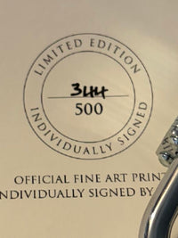 Cher 33x23 limited edition signed lithograph - Original Memorabilia Private Signing