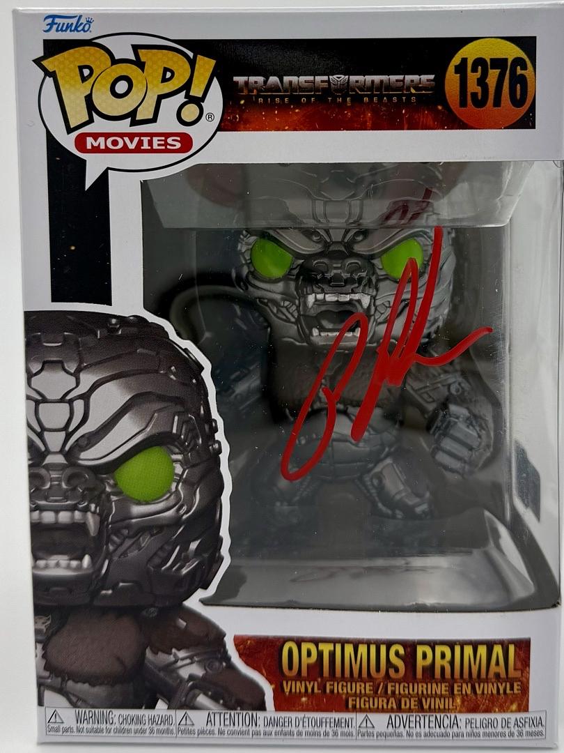 Ron Perlman signed "Optimus Primal" Funko #1376 - OC Celebrity Marketing COA