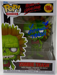 Linnea Quigley signed "Zombie Trash" Funko #1980 (Return of the Living Dead) - Zobie COA