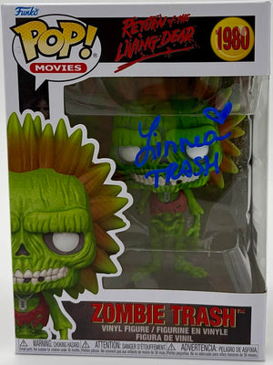 Linnea Quigley signed "Zombie Trash" Funko #1980 (Return of the Living Dead) - Zobie COA