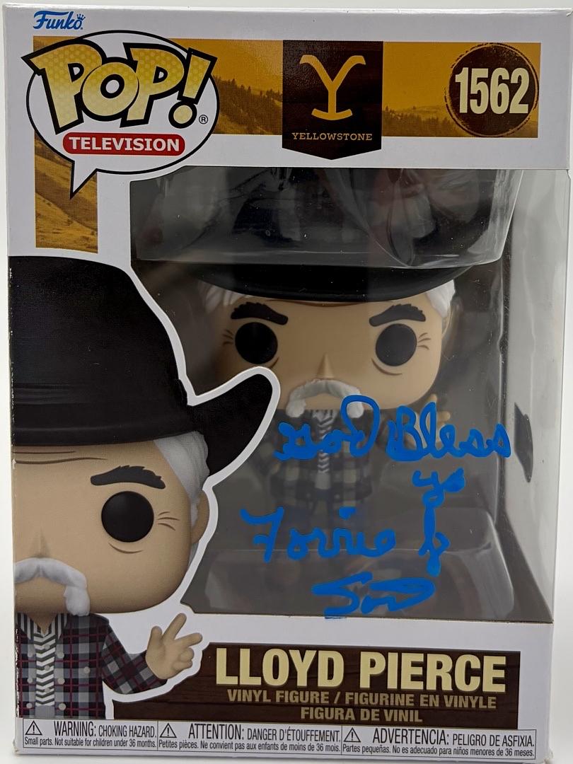 Forrie Smith Signed Funko Pop #1562 "Lloyd Pierce" (Yellowstone) - Beckett COA