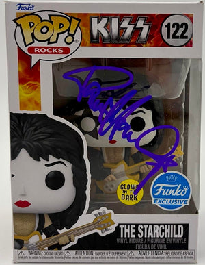 Paul Stanley signed "Starchild" Funko #122 (KISS) - JSA COA