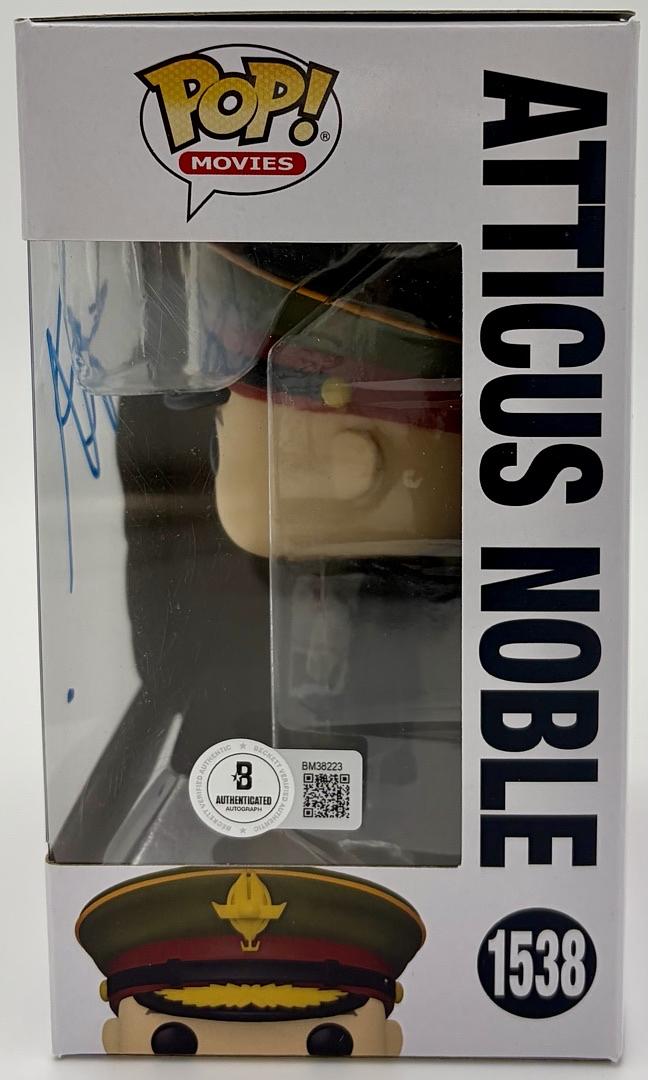 Ed Skrein signed "Atticus Noble" Funko #1538 (Rebel Moon) - Beckett COA