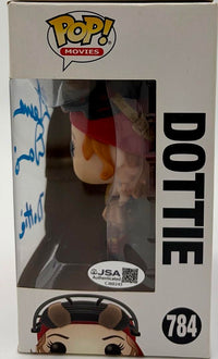 Geena Davis Signed Funko Pop #784 "Dottie" (A League Of Their Own) w/character name - JSA COA