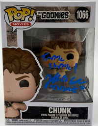 Jeff Cohen signed "Chunk" Funko #1066 (The Goonies) - Beckett COA