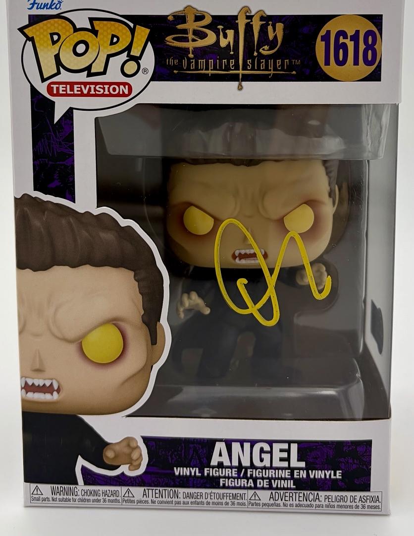 David Boreanaz signed "Angel" Funko #1618 (Buffy the Vampire Slayer) - Beckett COA