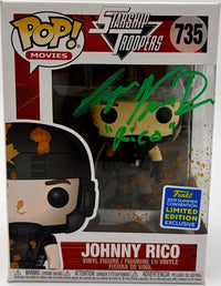 Casper VanDien signed "Johnny Rico" Funko #735 (Starship Troopers) - JSA COA