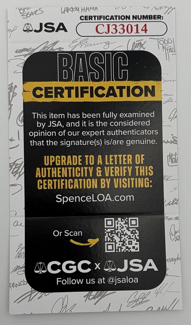 Gene Simmons signed McFarlane Toys Action Figure - JSA COA