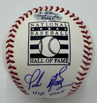 Pedro Martinez signed Hall of Fame baseball with HOF inscription - Sureshot COA