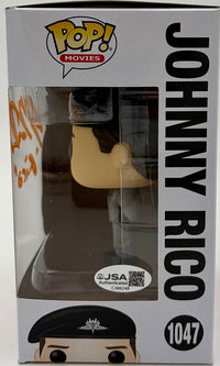 Casper VanDien signed "Johnny Rico" Funko #1047 (Starship Troopers) - JSA COA