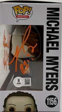 Nick Castle & Tyler Mane Signed Funko #1156 "Michael Myers" (Halloween) - Beckett & JSA COA