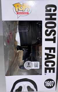 Matthew Lillard Skeet Ulrich signed "Ghost Face" Funko #1607 (Scream) - Beckett