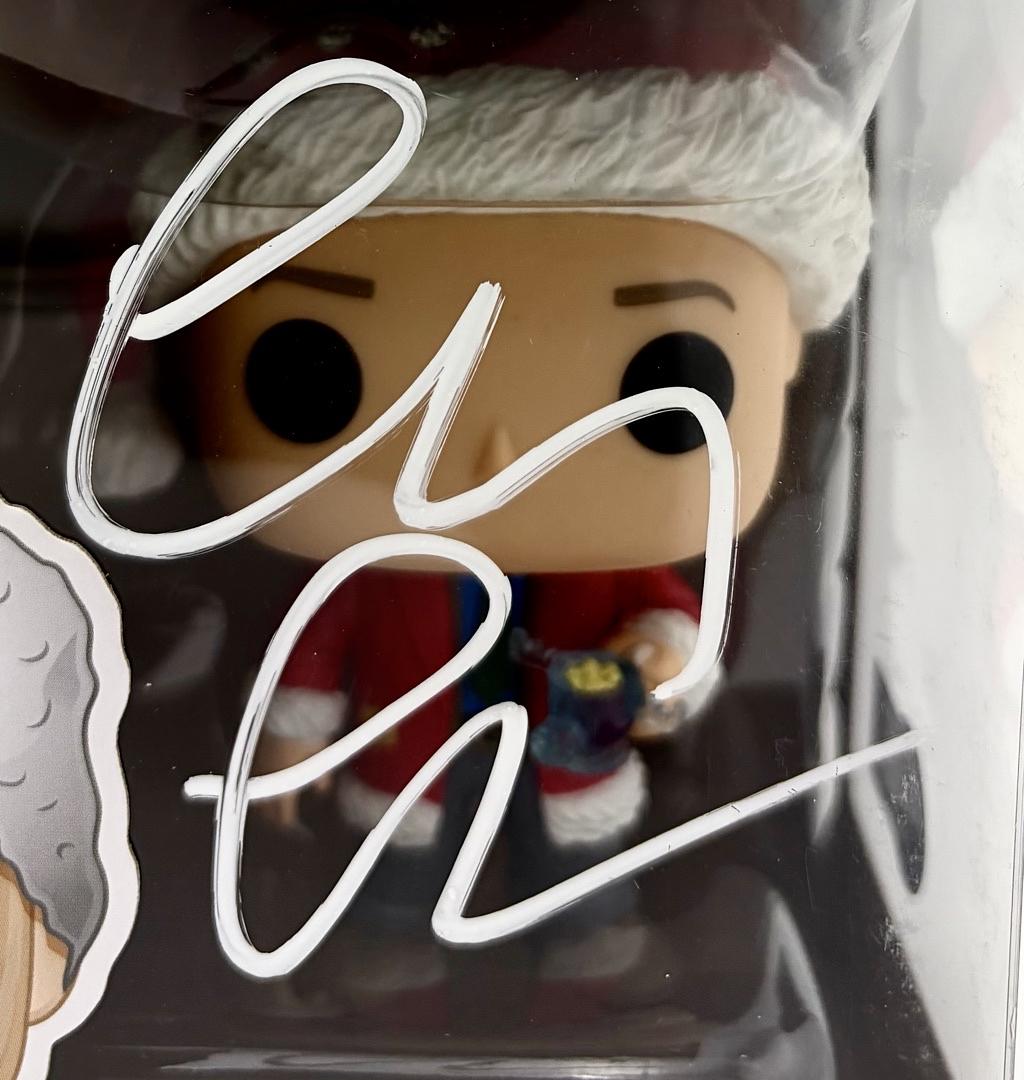 Chevy Chase Signed Funko Pop #242 Clark Griswold (Christmas Vacation) - Beckett COA