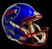 Josh Allen Signed Full Size Authentic On-Field Flash Buffalo Bills Helmet - Beckett COA