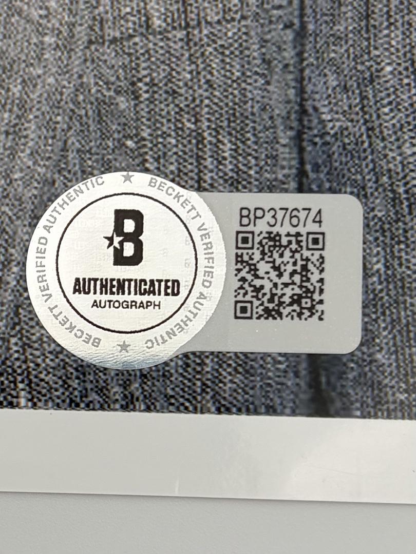 Sy Leibergot and Clint Howard (Apollo 13) signed 8x10 - Beckett COA