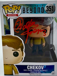 Walter Koenig signed "Chekov" Funko #351 w/character name - JSA COA