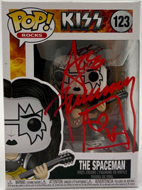 Ace Frehley Signed Funko Pop #123 "The Spaceman" (KISS) - ACOA COA