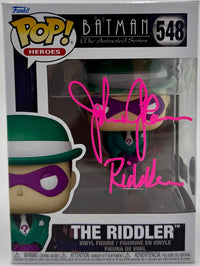 John Glover signed Funko #548 "The Riddler" - OC Celebrity Marketing