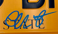 Chris Pratt signed "M4R10 BR0" License Plate - Beckett COA