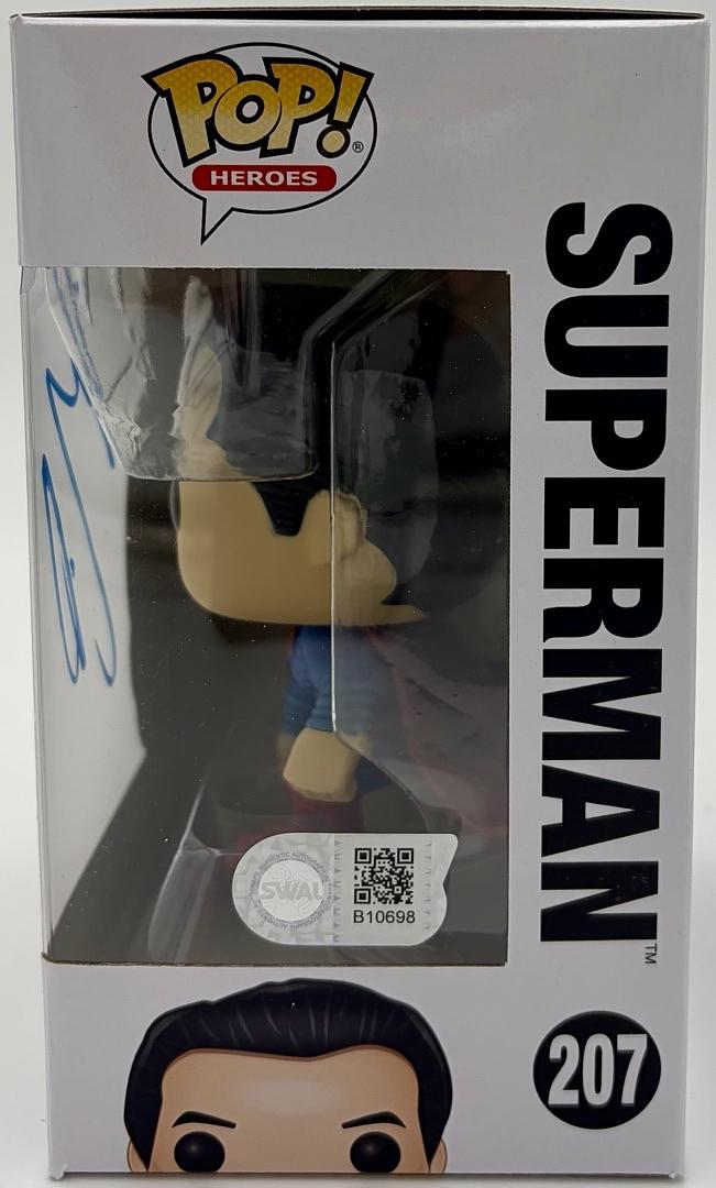 Henry Cavill Signed Funko Pop #207 "Superman" (Justice League) - SWAU COA