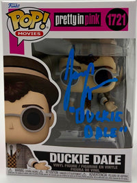 Jon Cryer signed "Duckie Dale" Funko #1721 w/character name (Pretty in Pink) - Beckett COA
