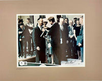 Alan Shepard signed 11x14 limited edition print (1543/2500) receiving Distinguished Flying Medal - Beckett COA
