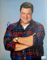 John Goodman signed "Roseanne" 11x14 photo - Beckett COA