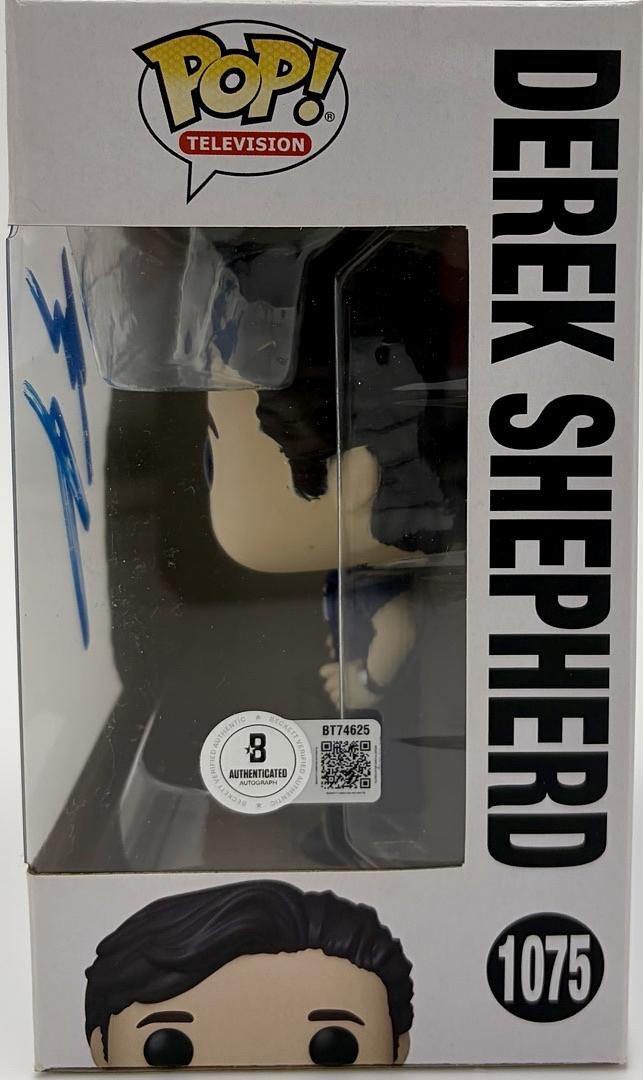 Patrick Dempsey signed Funko #1075 "Grey's Anatomy" - Beckett COA