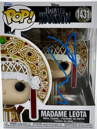 Jamie Lee Curtis Signed Madame Leota Funko #1431 (Haunted Mansion) - Beckett COA