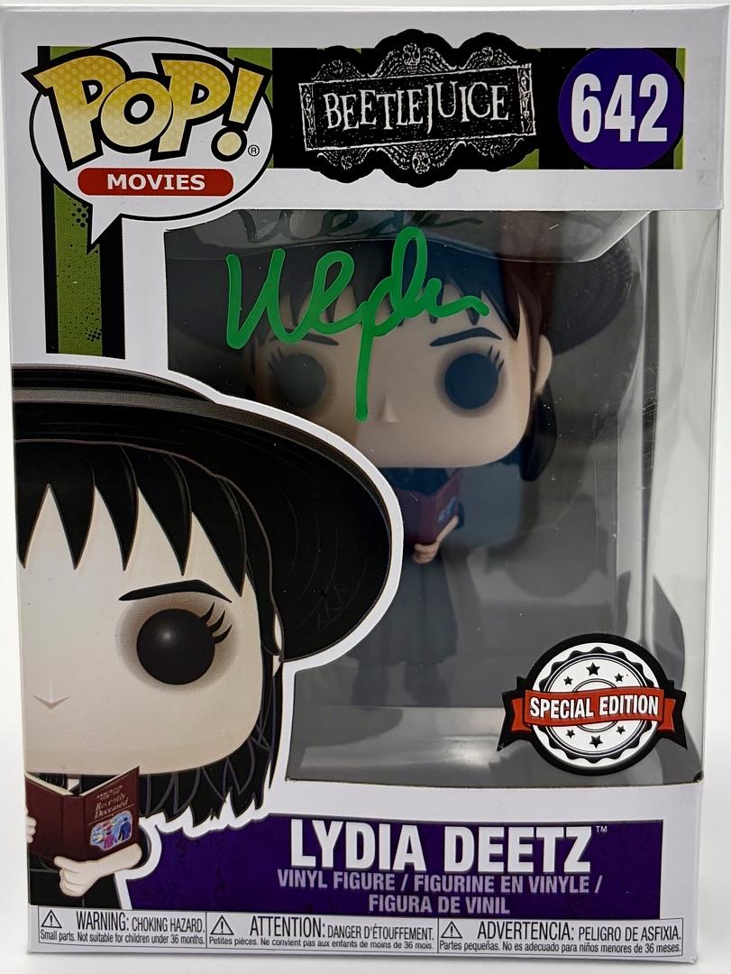 Winona Ryder signed Funko #642 (Beetlejuice) - SWAU COA