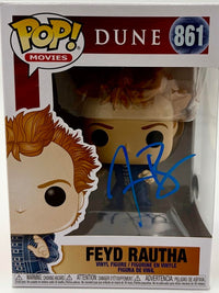Austin Butler signed "Feed Rautha" Funko #861 (Dune) - Beckett COA