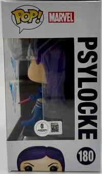 Olivia Munn Signed Funko Pop #180 Psylocke X-Men - Beckett COA