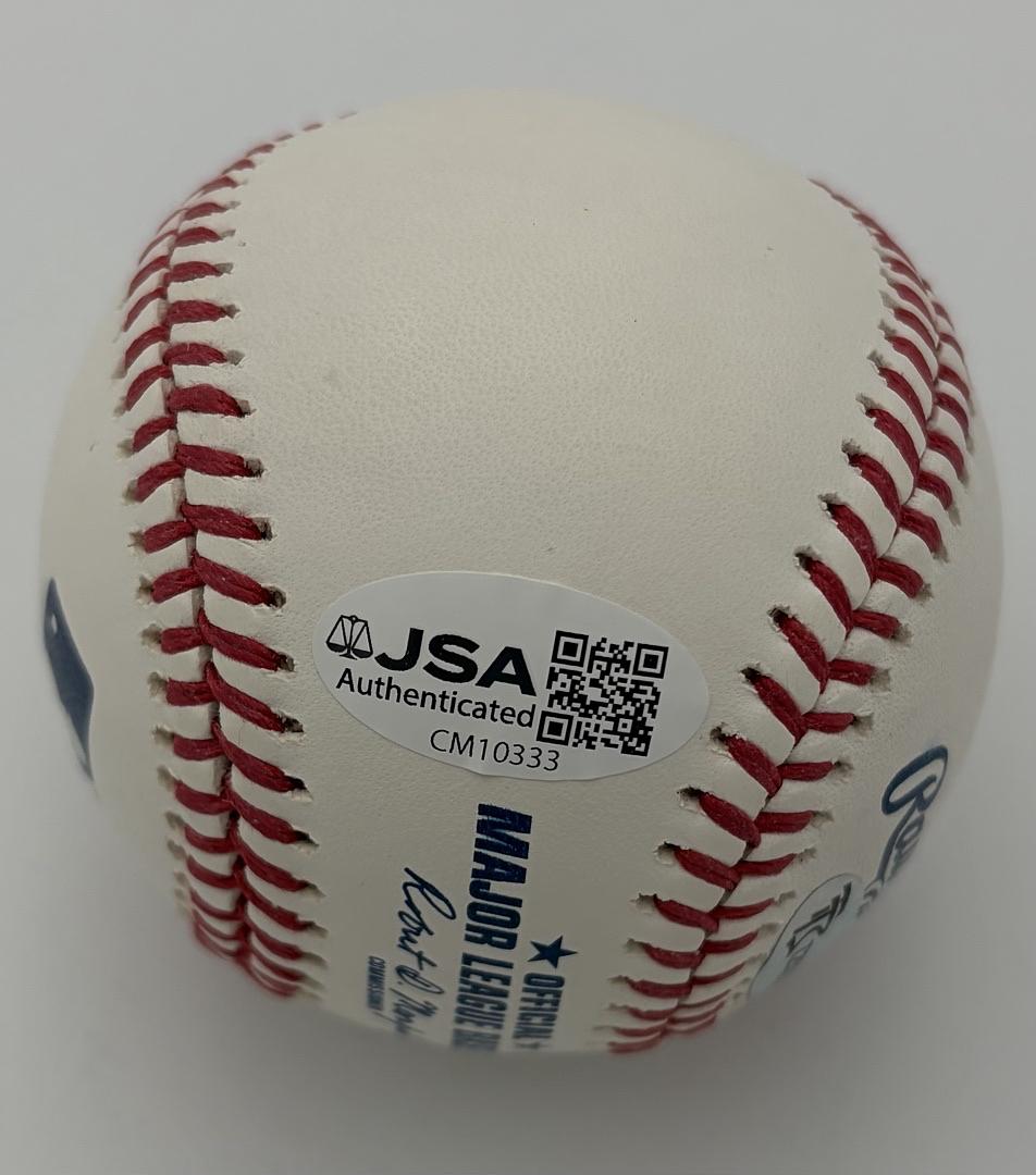 Ace Frehley (KISS) signed ROMLB Baseball - JSA COA