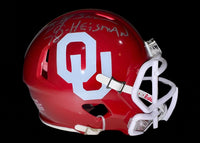 Billy Sims (Oklahoma) signed Heisman mini-helmet - Schwartz COA